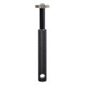 Golf Hex Clearing Tool Golf Groove Sharpener with 6 Cutters Black