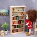 1:12 Dollhouse Miniature Wooden Cupboard Wall Cabinet Bookcase Toys