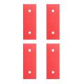 4pcs T Track 3inch Intersection Kit with Predrilled Holes&clamps