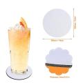 30 Pcs Sublimation Blank Coasters,for Thermal Sublimation Diy Crafts