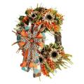 30cm Christmas Wreath Xmas Decor Door Hanging Rattan Ornament Gift