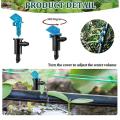 Irrigation Drip Emitter Garden Flag Irrigation Dripper(90pcs)