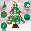 Diy Felt Christmas Tree Kits for Kids with Detachable for Toddles