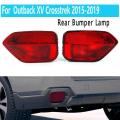 1 Pair Rear Bumper Lamp without Bulb for Subaru Outback 2015-2019 Xv