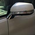 Car Rear View Mirror Trim Strips for Toyota Alphard 30 2016-2019