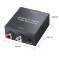 Analog to Digital Audio Converter for Ps3 Xbox Player R/l 2 Rca