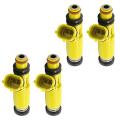 4pcs Yellow Fuel Injector for Mazda Rx-8 1.3l 2004-2008 195500-4450