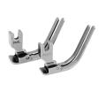 2 Pcs Presser Foot All-steel Hat Flat for Sewing Cotton Quilt Line