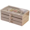 Drawer Type Plastic Jewelry Storage Box Transparent Ring Storage Box