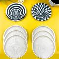 3d Spiral Trap Crystal Coaster Silicone Mold,diy Coffee Mat Thermal