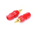 10pcs/lot Gold Plated Banana Binding Post Large Current Amplifier