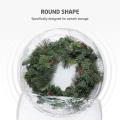 2pack Christmas Wreath Storage Container 30inch(white)