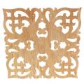 Wooden Decal European-style Applique Real Wood Carving