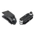 Fits Both Surf Adapter+rail Adapter Included,black(front+rear)