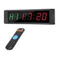 Programmable Led Interval Timer Clock Stopwatch for Gym Eu Plug