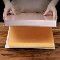 Non-stick 11 Inch Square Cake Baking Pan Carbon Steel Tray Household