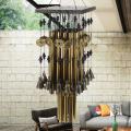 Outdoor Indoor Metal Tube Wind Chime with Copper Bell 80cm