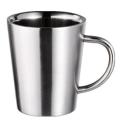 Stainless Steel Double Layer Mugs Coffee Cup Heat Insulation Beer Cup