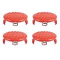 4x Spool Cap and Spring to Fit Black + Decker Weed Eater Trimmer