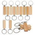 Wood Engraving Blanks for Keychains 20 Pack (width:0.7 Inch)