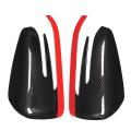 2 X Abs Side Door Rearview Mirror Cap Cover Trim for Mercedes Benz