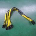 3pcs Graphics Card 6 Pin 6p 6pin One Turn Four 6+2pin 1 to 4