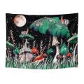 Psychedelic Tapestry Snail Mushroom Tapestry Trippy Wall Hanging