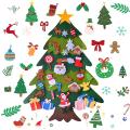 Kids Diy Felt Christmas Tree for Home Wall Hanging Decor Toddlers