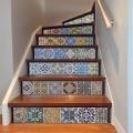 Peel and Stick Tile Backsplash Stair Riser Stair Mural Decals