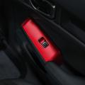 For Honda Civic 2022 + Rhd Car Red Window Glass Lift Armrest Panel