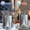 Poultry Waterer Drinker Heated Base, Chicken Water Heater Us Plug