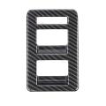 Window Lift Switch Panel Cover Trim for Ford Bronco,carbon Fiber