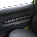 Car Door Inner Armrest Decoration Cover Panel Trim Carbon Fiber