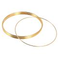 8 Pcs Gold Metal Hoop Rings for Diy Wedding Wreath Decor (8 Inch)
