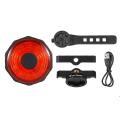 West Biking Bicycle Tail Light Rechargeable Waterproof Bike Taillight