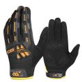 West Biking Winter Gloves Men Women Touch Screen Gloves,orange L