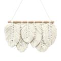 Hand-woven Macrame Wall Hanging Feathered Tapestry Home Decoration
