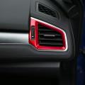 Air Vent Outlet Decoration Cover Trim for 10th Gen Honda Civic