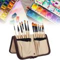 14 Pcs Oil Brush Set Painting Professional Paint Brushes Kit