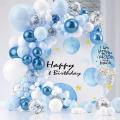 Blue Balloon Arch Garland Kit Balloons Blue Balloons for Baby Shower