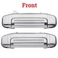 Rear Left Side Car Outer Exterior Door Handles Chrome Mr156877