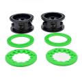 4pcs Wheel Rim Wheel Hub 7548 7549 for Zd Racing Dbx10 1/10 Rc Car,2