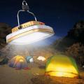 Portable Led Camping Lantern Solar Usb Rechargeable Tent Lamp Black