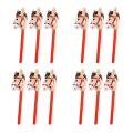 12 Pcs Inflatable Horse Heads Cowgirl Stick Pvc Balloon Outdoor Toys
