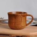 2x Mug, High Quality Natural Solid Wood Teacup, Vintage Teacup, 175ml
