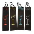 12pcs Kraft Paper Wine Bags Gift Bag Red Wine Gift Bags