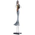 Music Band Woman Abstract Ornament Iron Fashion Home Ornament A