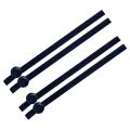 50pcs Diy Braided Elastic Band Cord Knit Band Mask Material Black