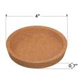 6 Pack 4 Inch Cork Coasters for Most Kind Of Mugs In Office Or Home