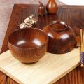 Jujube Wooden Bowl Diameter 4.5 Inches By 2-5/8 Inches(medium)4 Packs